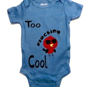 Cute boy baby onesie size 3-6 months